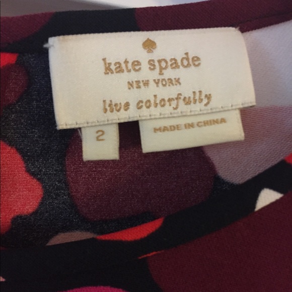 ✨KATE SPADE✨Falling Florals Top & Matching Trouser - Picture 6 of 6